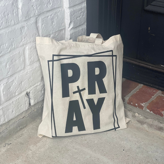 PRAY Tote Bag