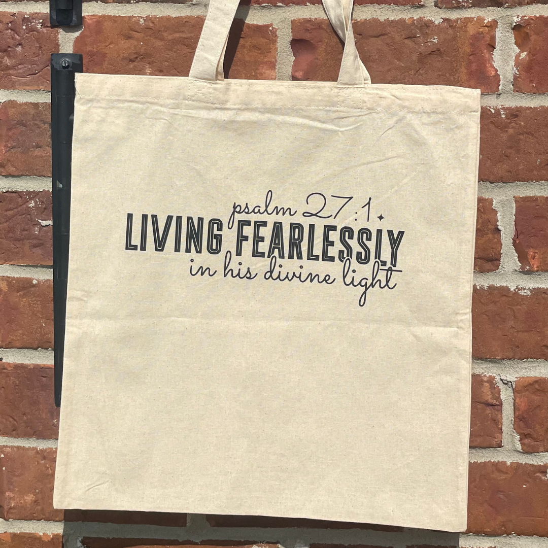 Psalm 27 Tote Bag