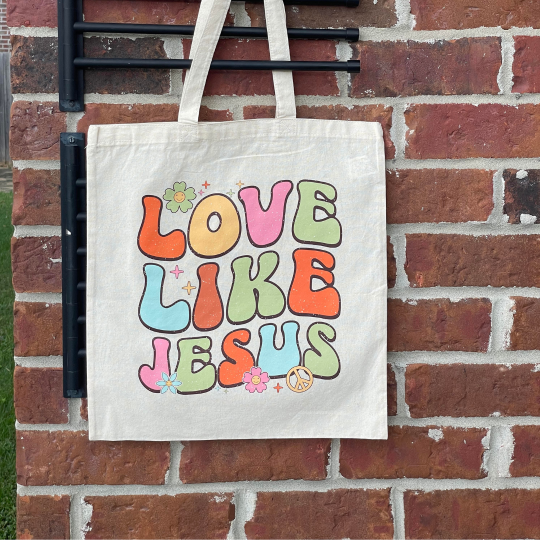 Love Like Jesus Tote Bag