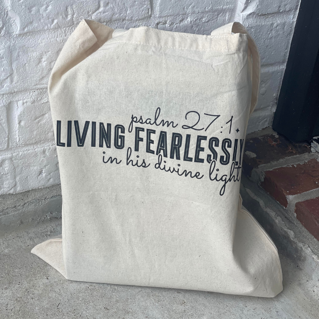 Psalm 27 Tote Bag